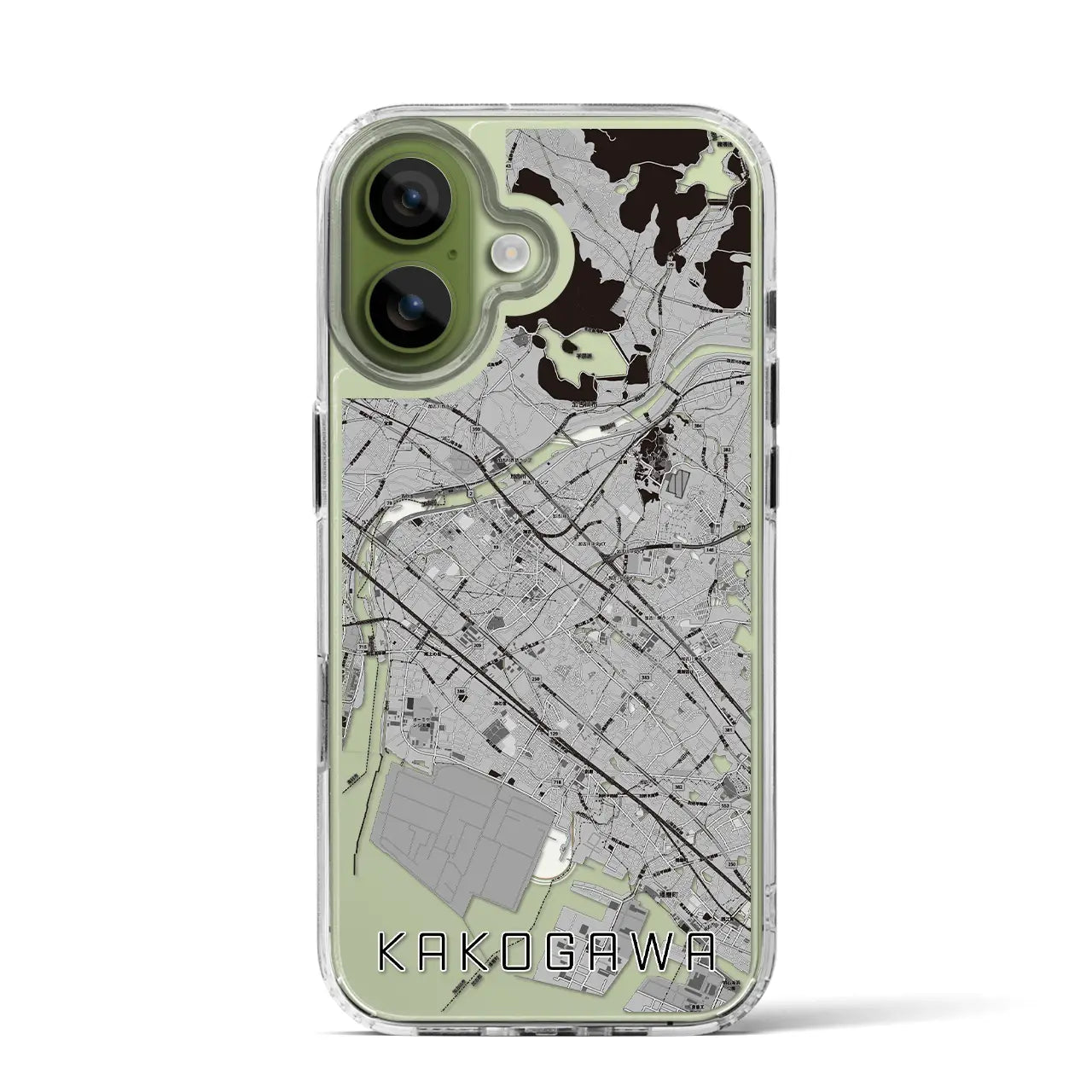 【加古川(兵庫県)】地図柄iPhoneケース(MagSafeタイプ)