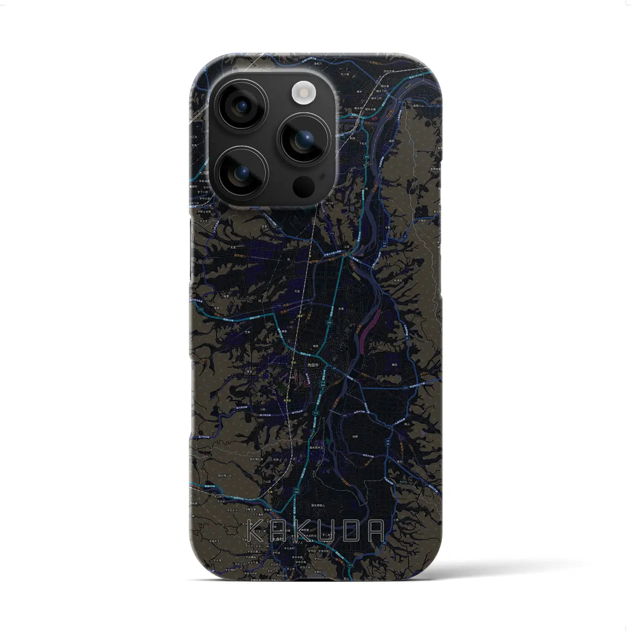 【角田(宮城県)】地図柄iPhoneケース(バックカバータイプ)