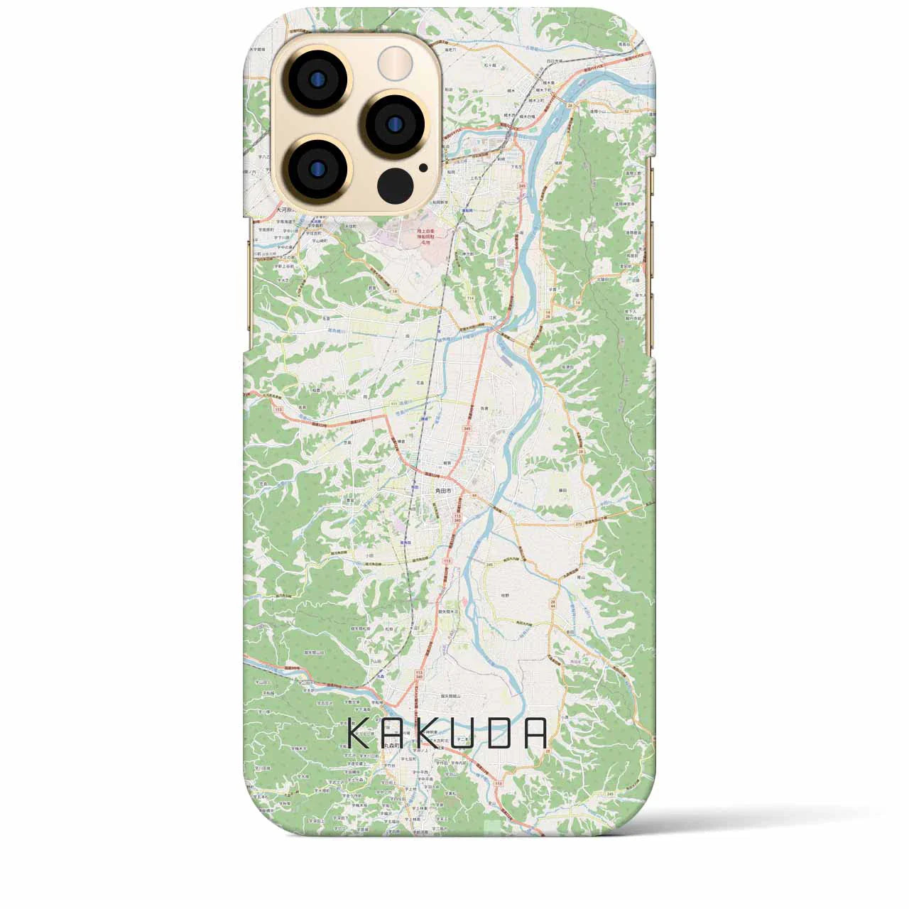 【角田(宮城県)】地図柄iPhoneケース(バックカバータイプ)