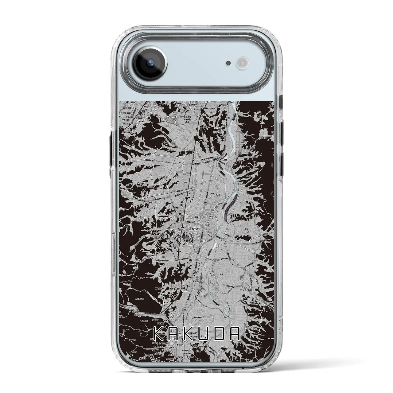 【角田(宮城県)】地図柄iPhoneケース(MagSafeタイプ)