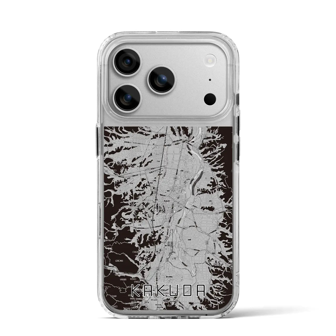 【角田(宮城県)】地図柄iPhoneケース(MagSafeタイプ)