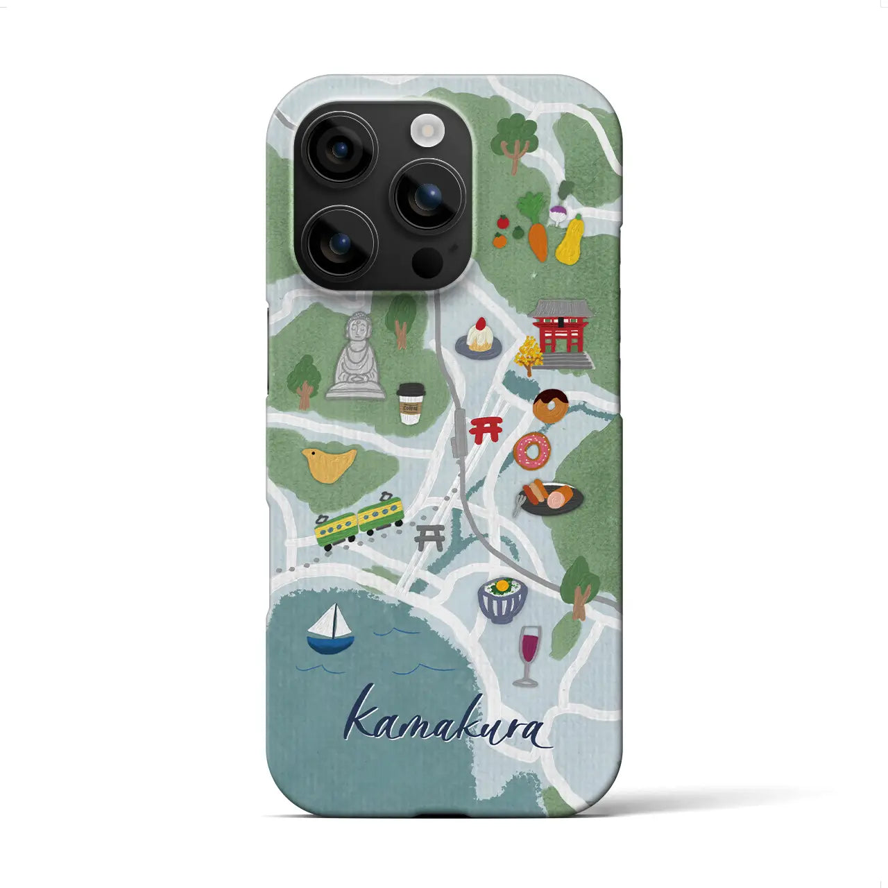 【鎌倉】Walk & Eat iPhoneケース(バックカバータイプ)