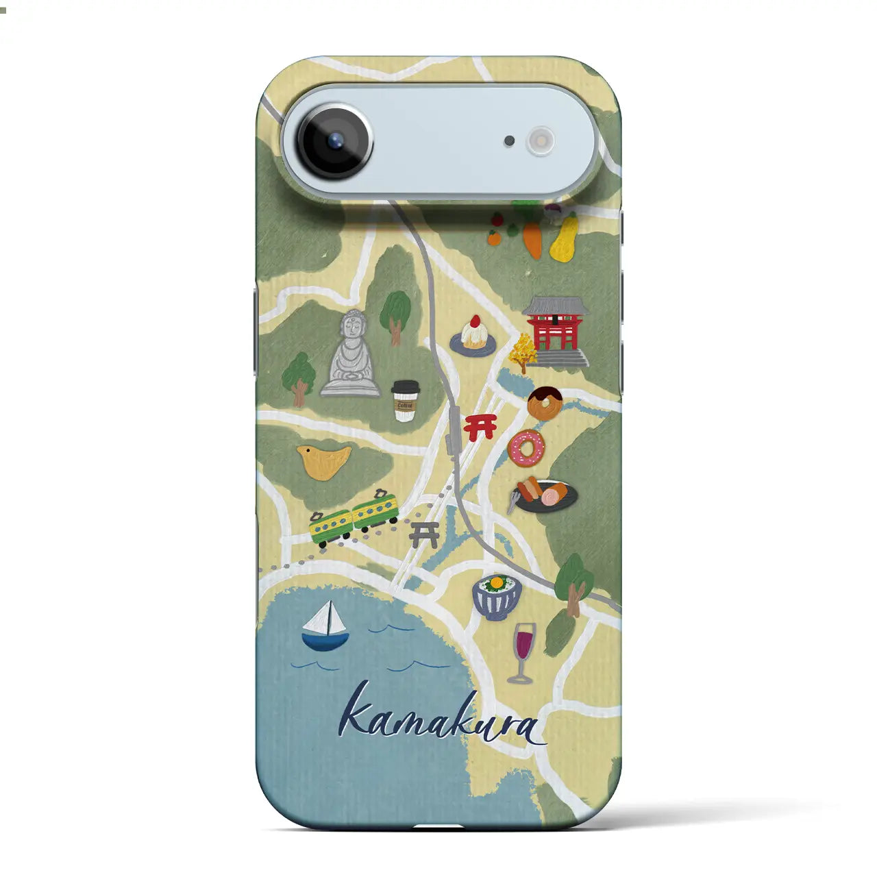 【鎌倉】Walk & Eat iPhoneケース(バックカバータイプ)