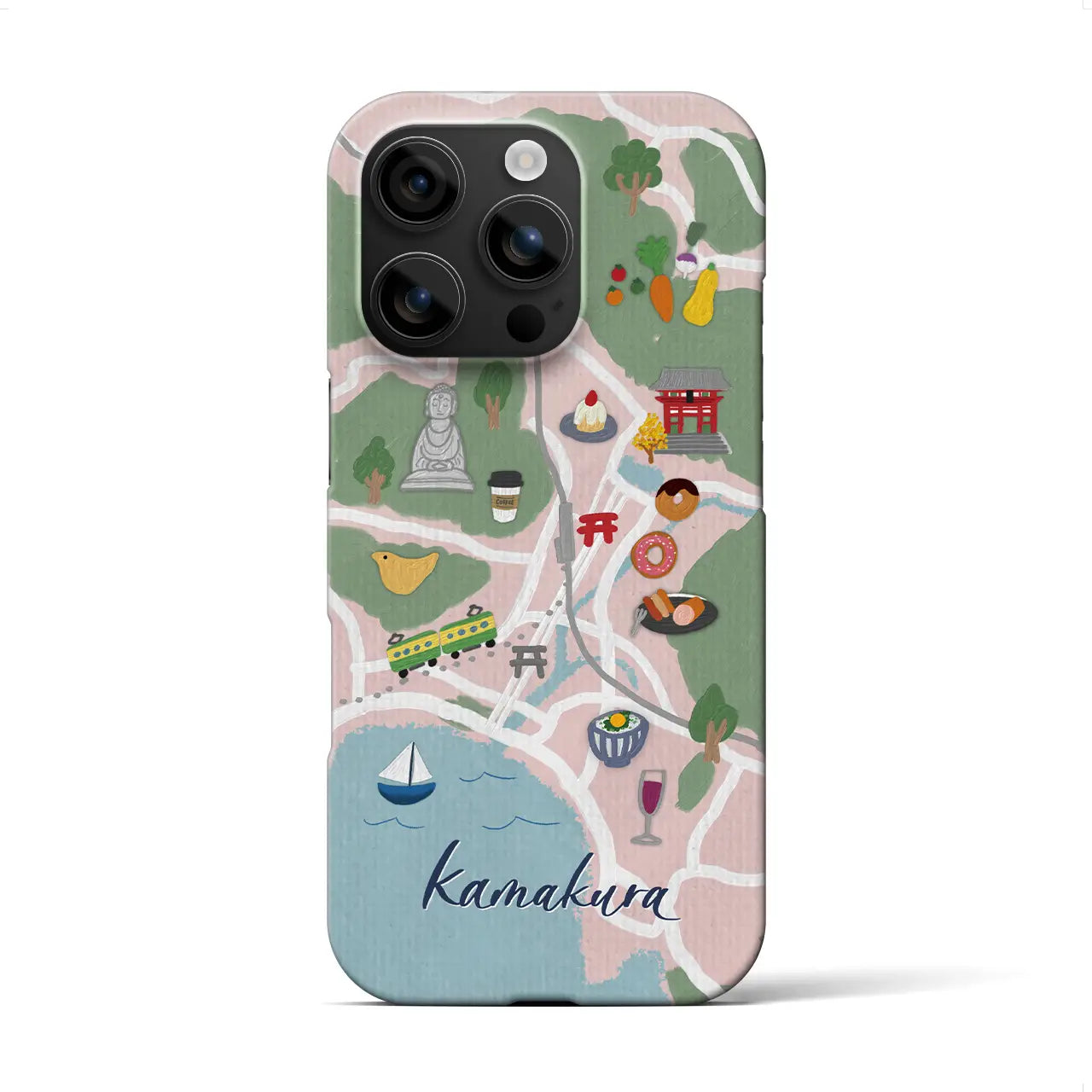 【鎌倉】Walk & Eat iPhoneケース(バックカバータイプ)