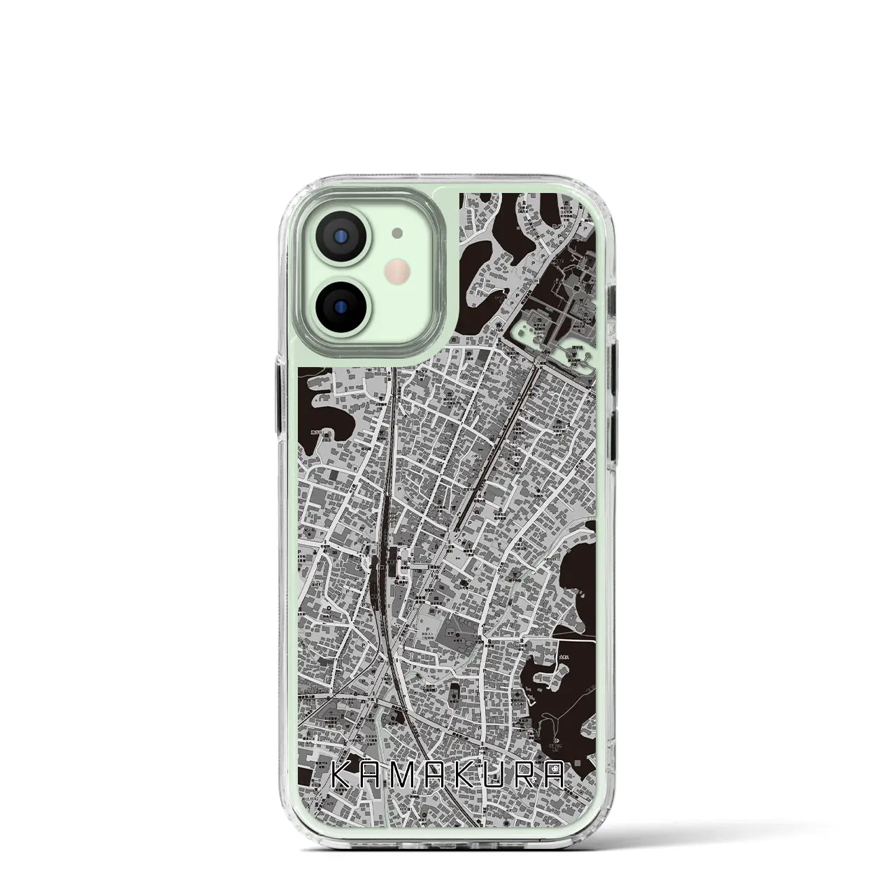 【鎌倉2(神奈川県)】地図柄iPhoneケース(MagSafeタイプ)