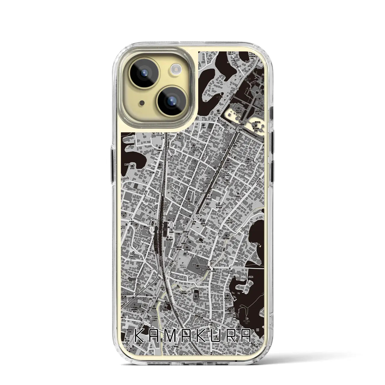 【鎌倉2(神奈川県)】地図柄iPhoneケース(MagSafeタイプ)