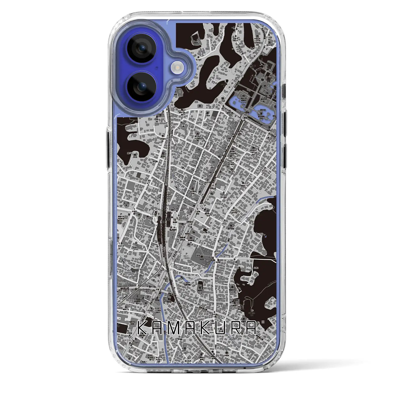 【鎌倉2(神奈川県)】地図柄iPhoneケース(MagSafeタイプ)