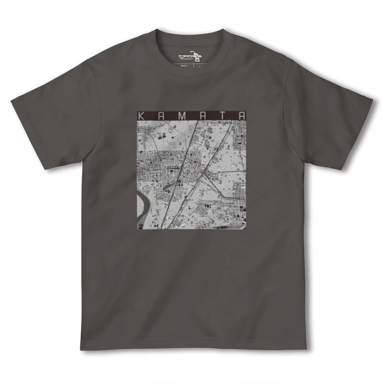 【蒲田(東京都)】地図柄ヘビーウェイトTシャツ