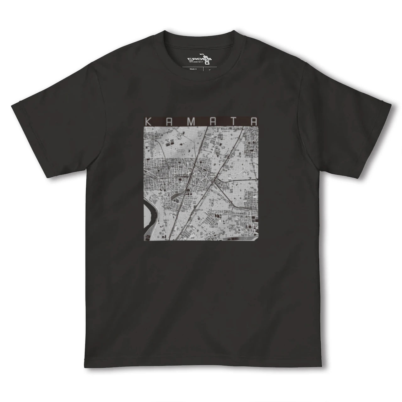 【蒲田(東京都)】地図柄ヘビーウェイトTシャツ