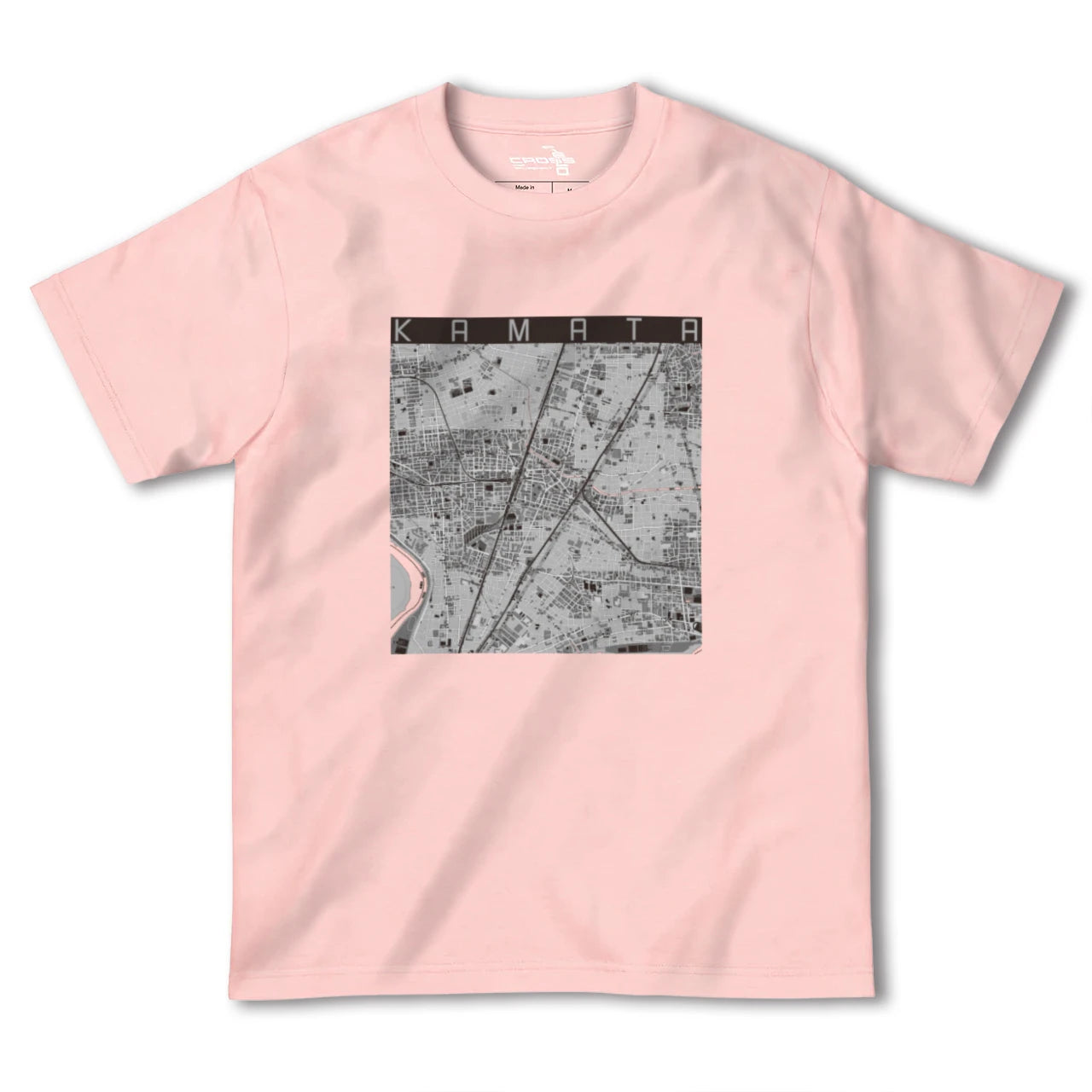 【蒲田(東京都)】地図柄ヘビーウェイトTシャツ