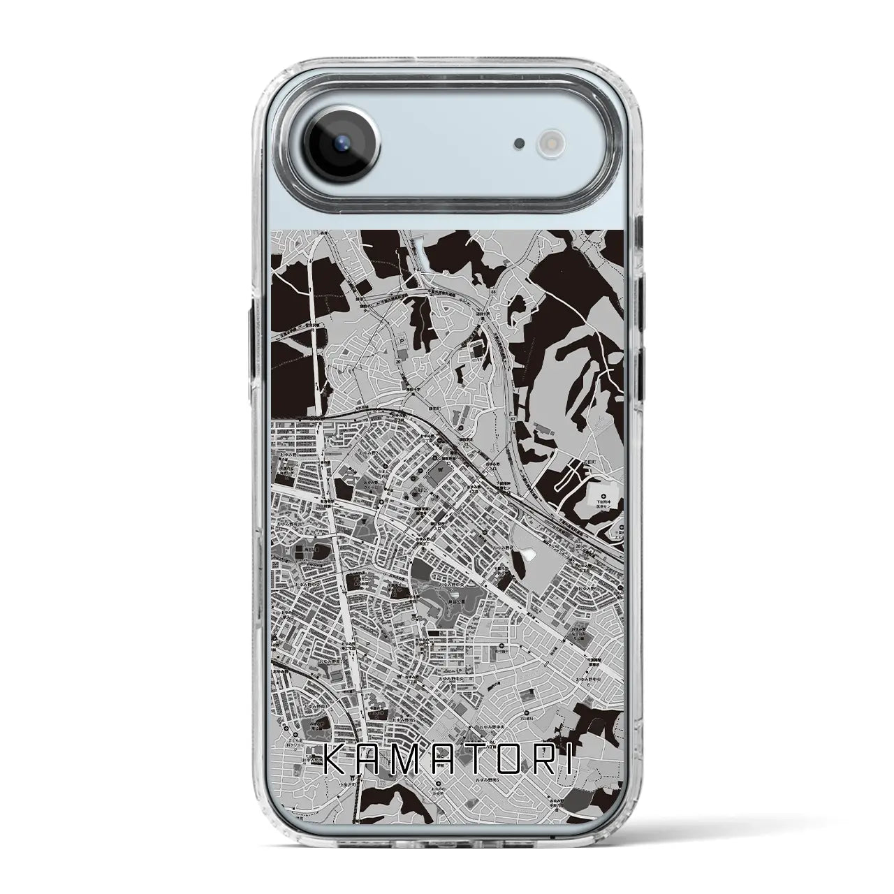 【鎌取(千葉県)】地図柄iPhoneケース(MagSafeタイプ)