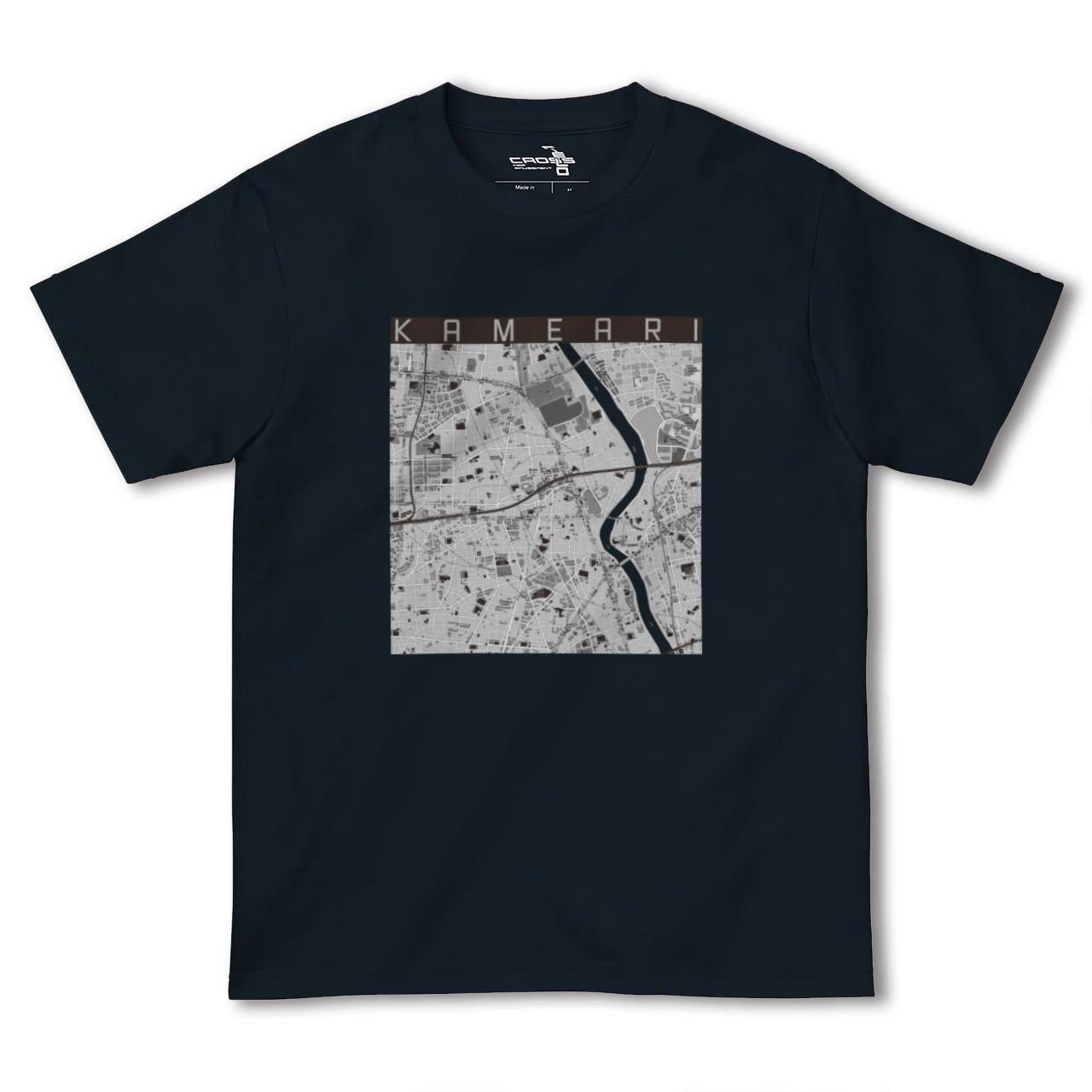 【亀有(東京都)】地図柄ヘビーウェイトTシャツ