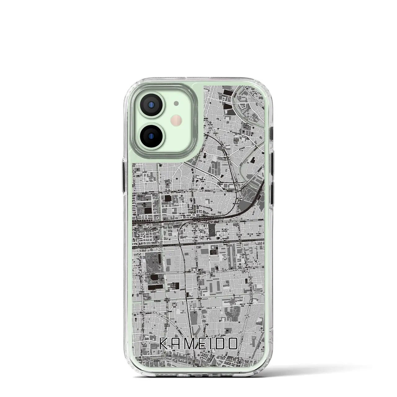 【亀戸(東京都)】地図柄iPhoneケース(MagSafeタイプ)