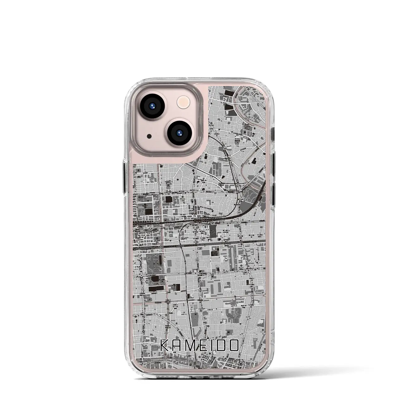 【亀戸(東京都)】地図柄iPhoneケース(MagSafeタイプ)