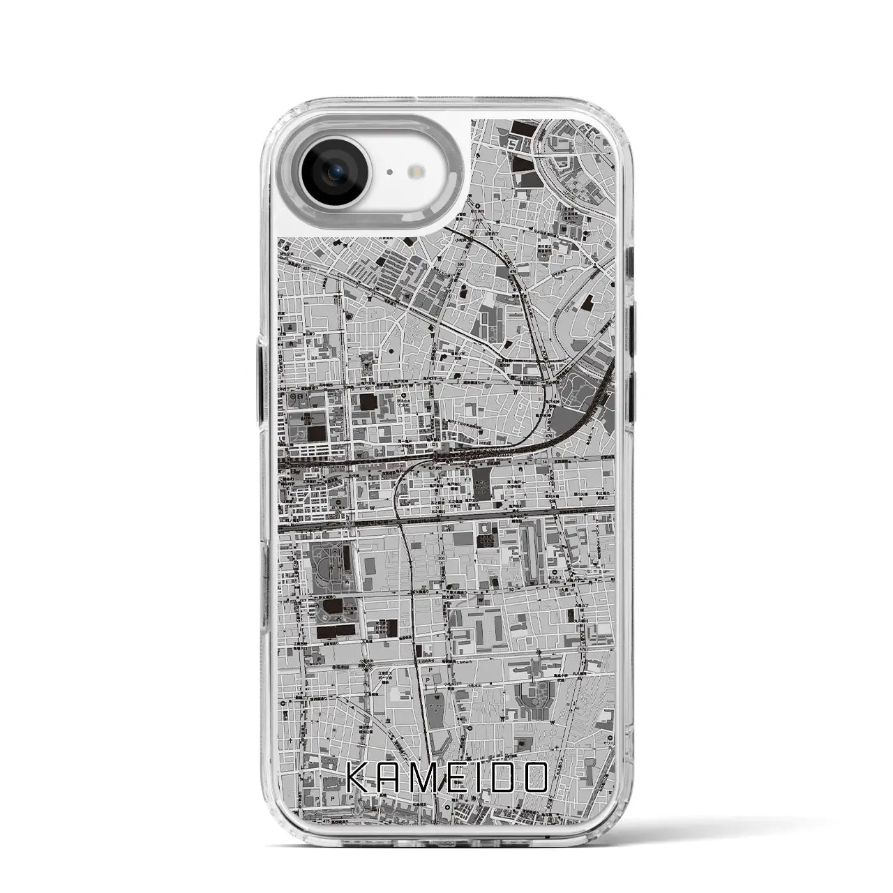 【亀戸(東京都)】地図柄iPhoneケース(MagSafeタイプ)