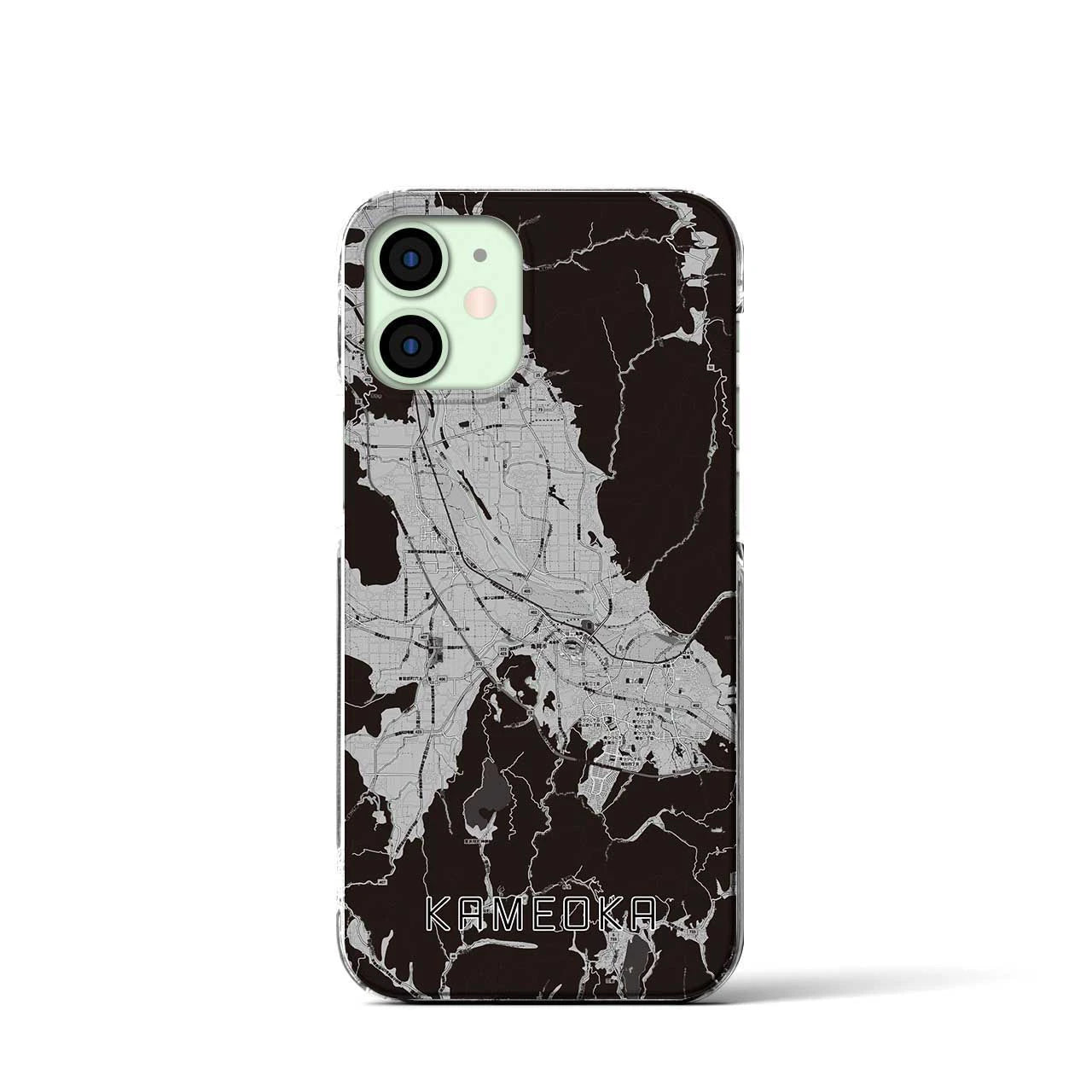 【亀岡(京都府)】地図柄iPhoneケース(クリアタイプ)