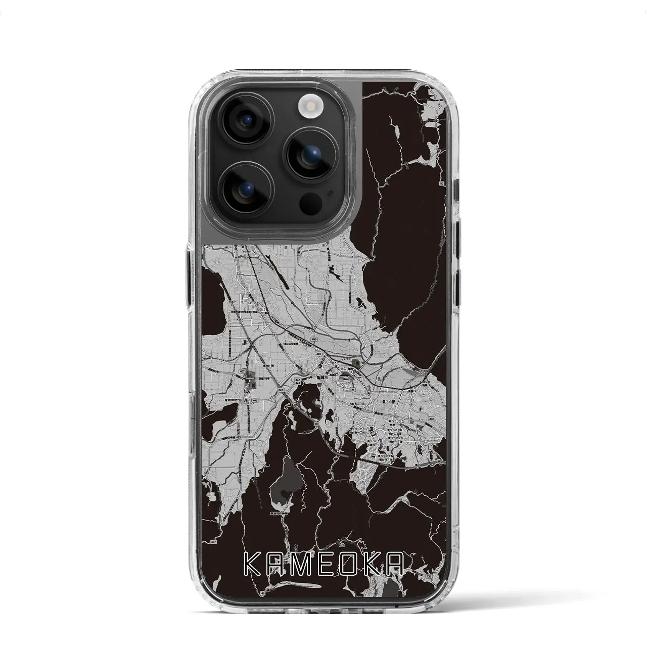 【亀岡(京都府)】地図柄iPhoneケース(MagSafeタイプ)