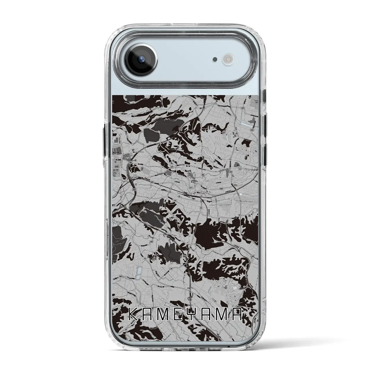 【亀山(三重県)】地図柄iPhoneケース(MagSafeタイプ)