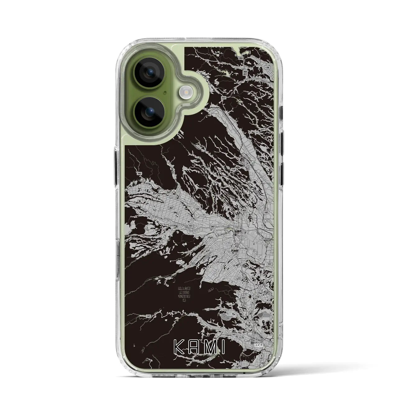 【加美(宮城県)】地図柄iPhoneケース(MagSafeタイプ)