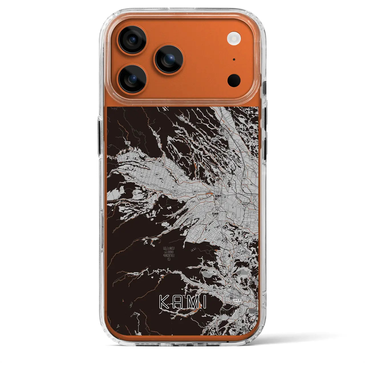 【加美(宮城県)】地図柄iPhoneケース(MagSafeタイプ)