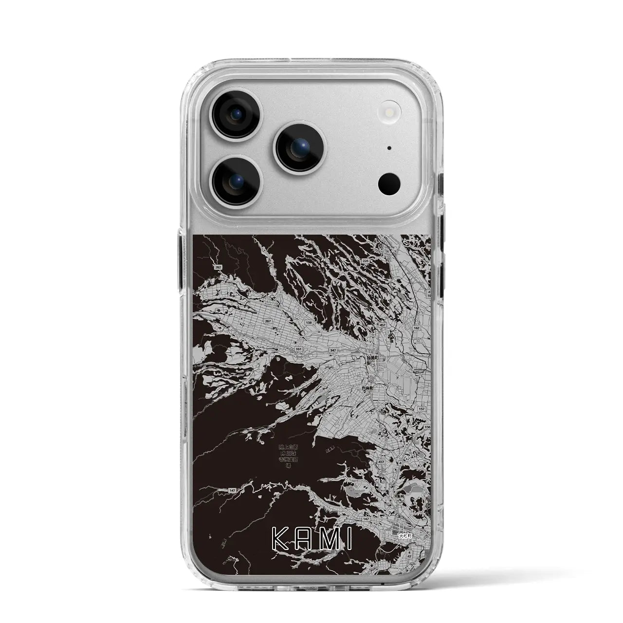 【加美(宮城県)】地図柄iPhoneケース(MagSafeタイプ)