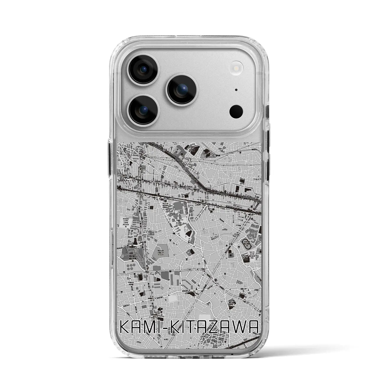 【上北沢(東京都)】地図柄iPhoneケース(MagSafeタイプ)