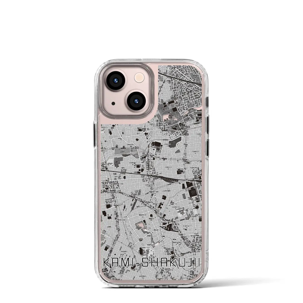 【上石神井(東京都)】地図柄iPhoneケース(MagSafeタイプ)