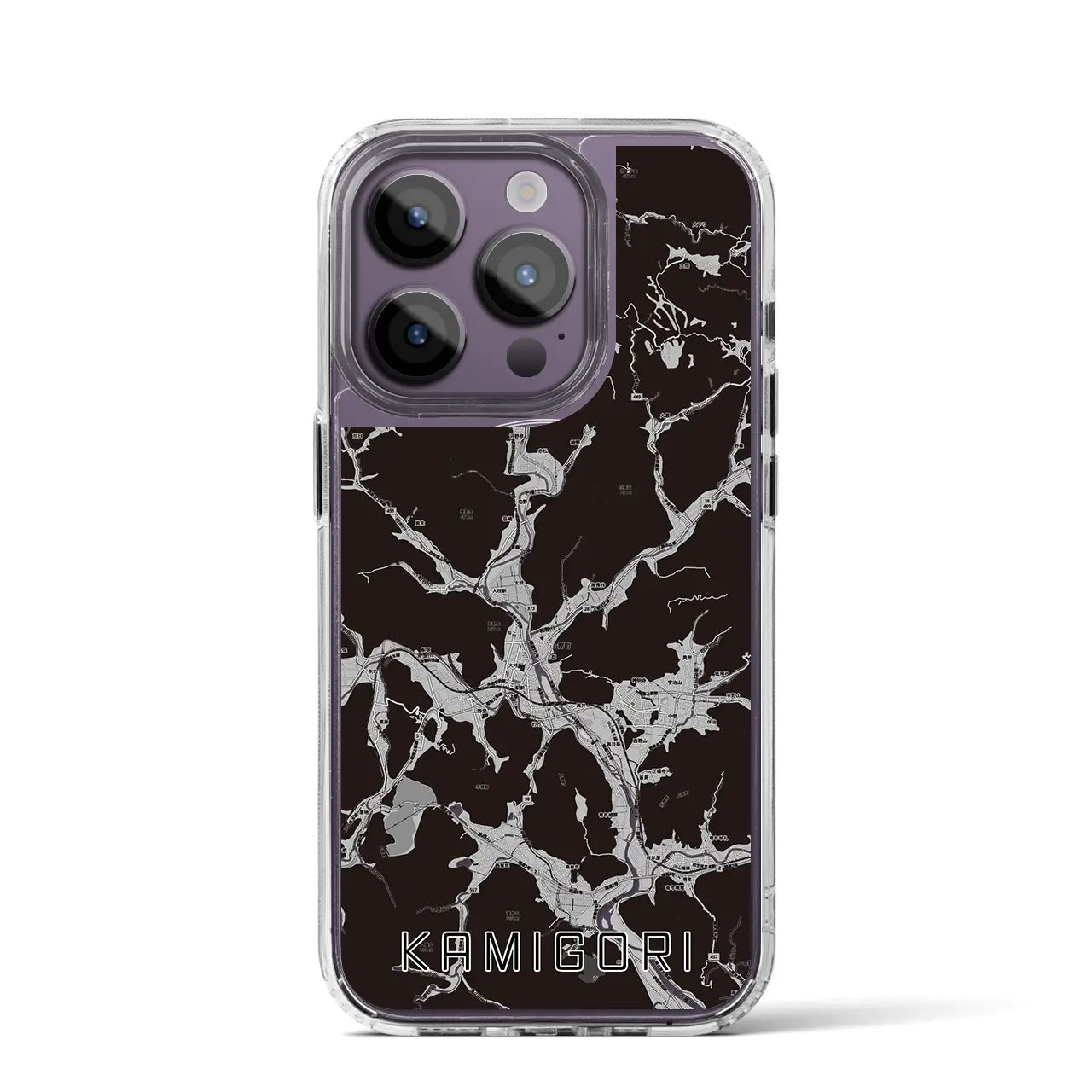 【上郡(兵庫県)】地図柄iPhoneケース(MagSafeタイプ)