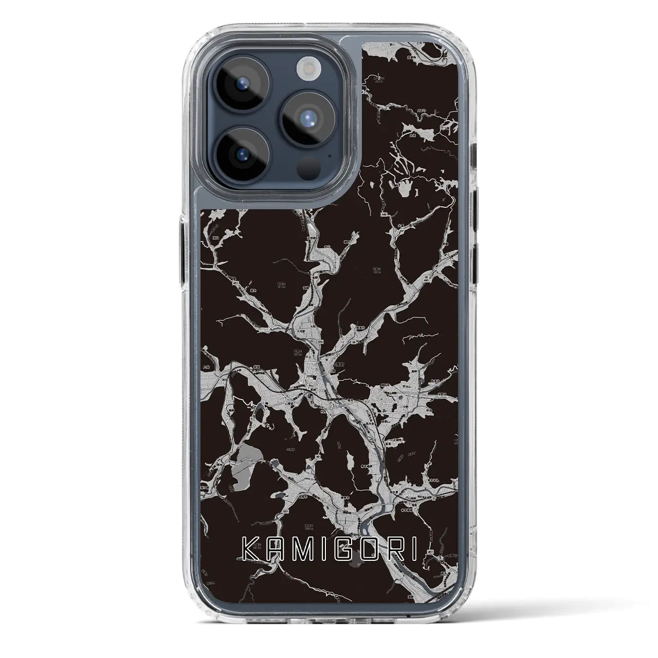 【上郡(兵庫県)】地図柄iPhoneケース(MagSafeタイプ)