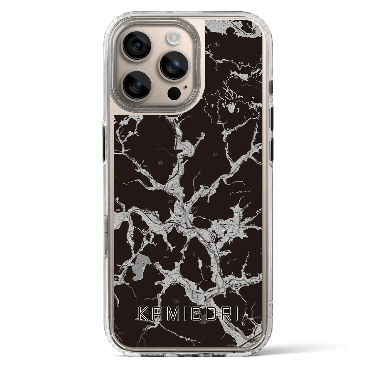 【上郡(兵庫県)】地図柄iPhoneケース(MagSafeタイプ)