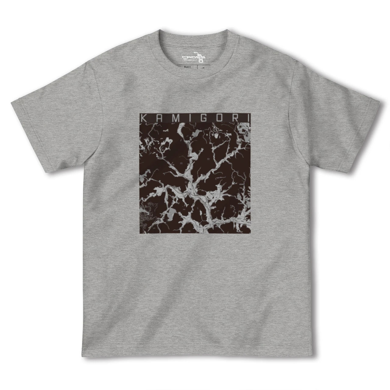 【上郡(兵庫県)】地図柄ヘビーウェイトTシャツ