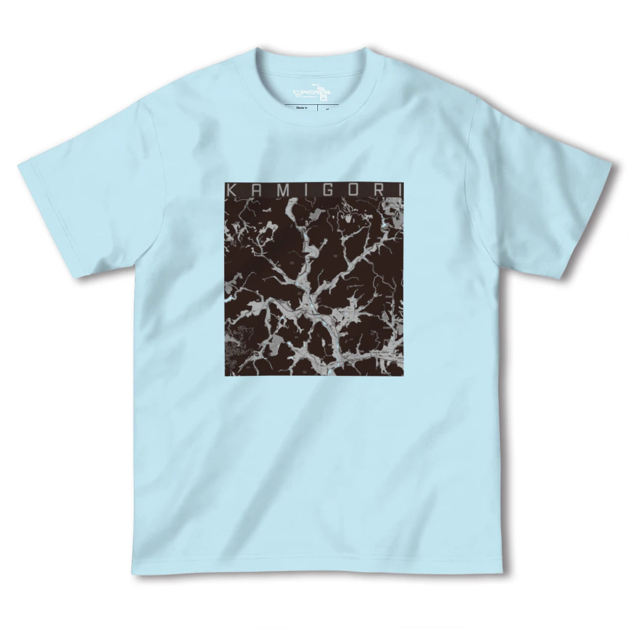 【上郡(兵庫県)】地図柄ヘビーウェイトTシャツ