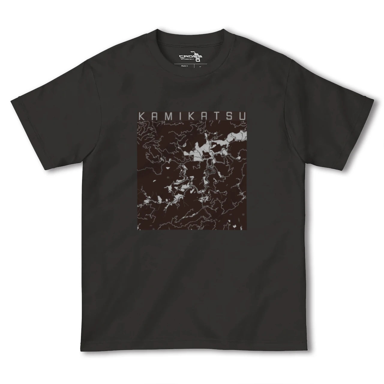 【上勝(徳島県)】地図柄ヘビーウェイトTシャツ