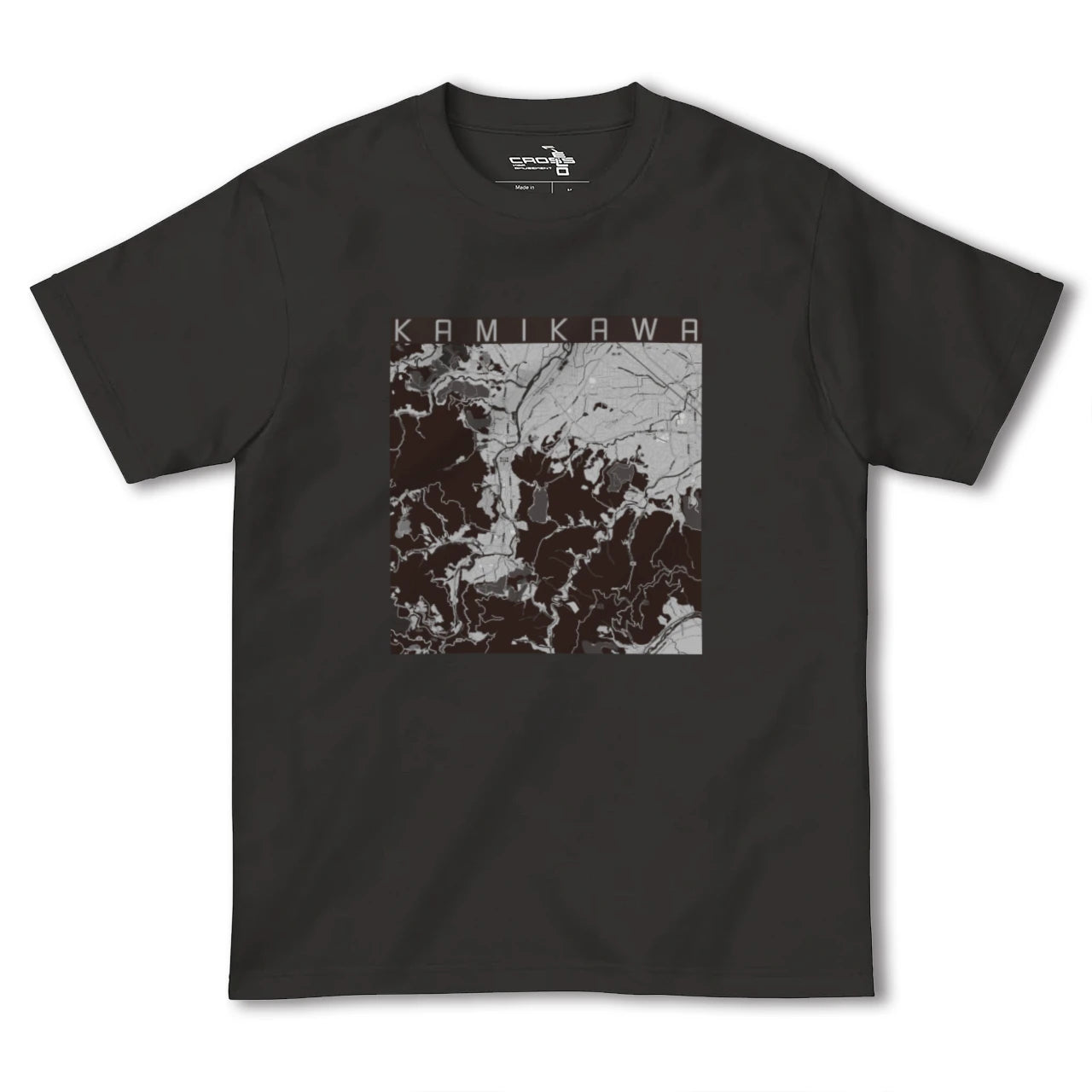 【神川(埼玉県)】地図柄ヘビーウェイトTシャツ