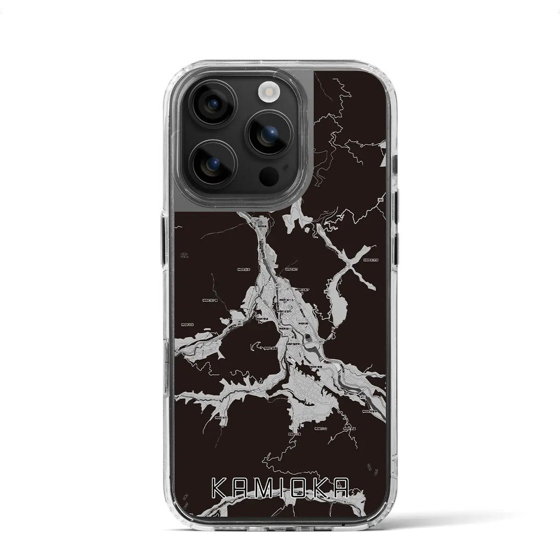 【神岡(岐阜県)】地図柄iPhoneケース(MagSafeタイプ)