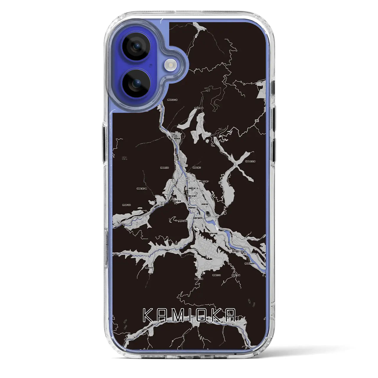 【神岡(岐阜県)】地図柄iPhoneケース(MagSafeタイプ)