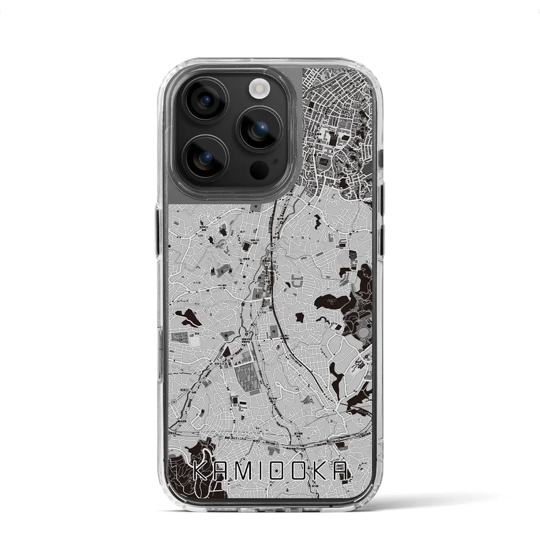 【上大岡(神奈川県)】地図柄iPhoneケース(MagSafeタイプ)