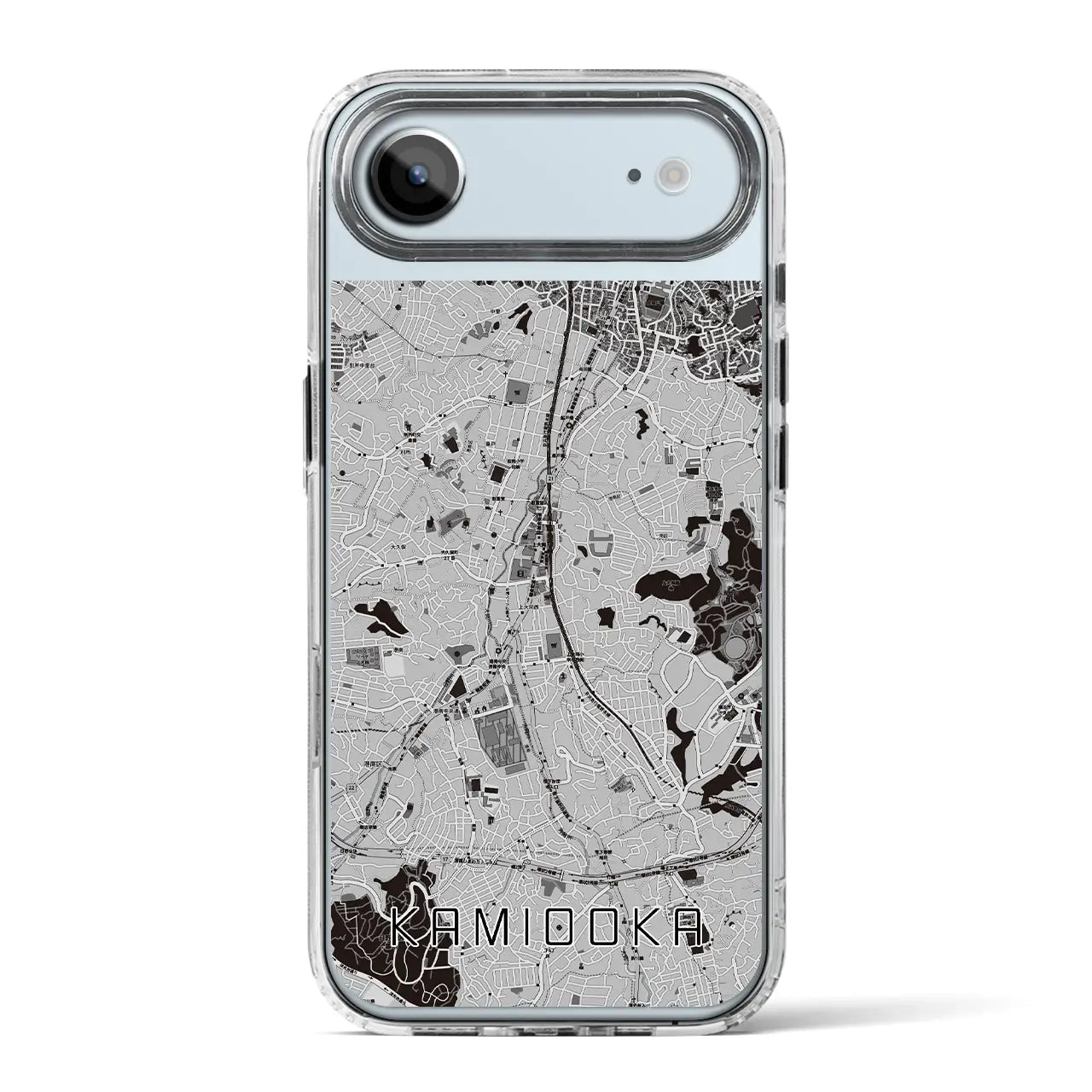 【上大岡(神奈川県)】地図柄iPhoneケース(MagSafeタイプ)