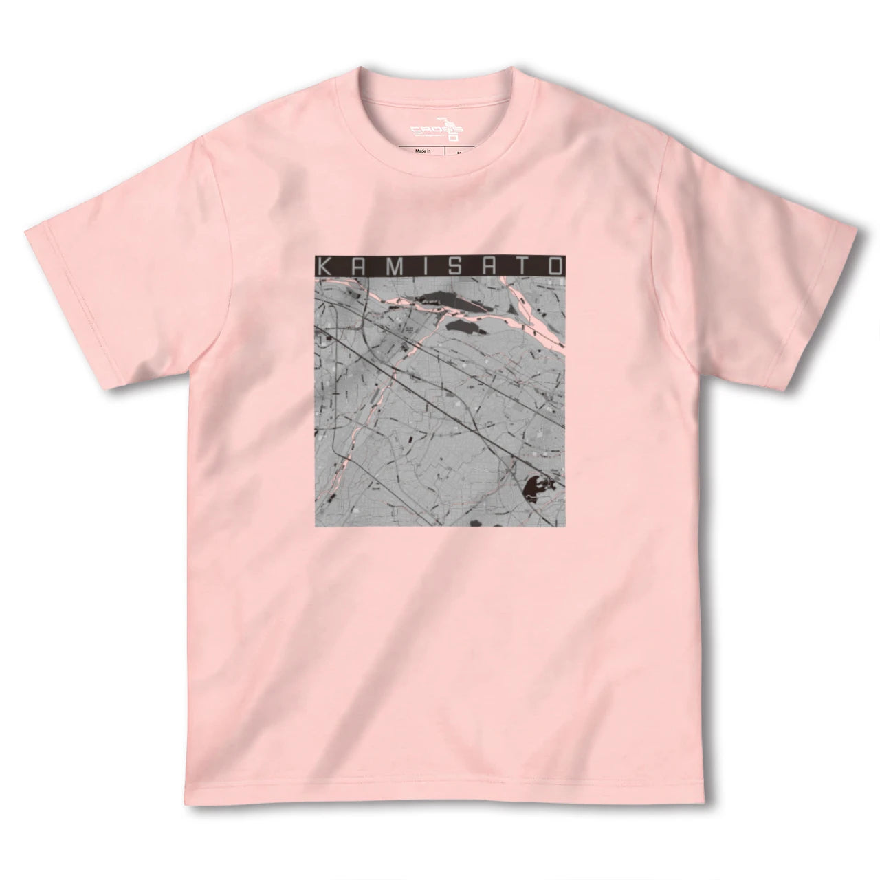 【上里(埼玉県)】地図柄ヘビーウェイトTシャツ