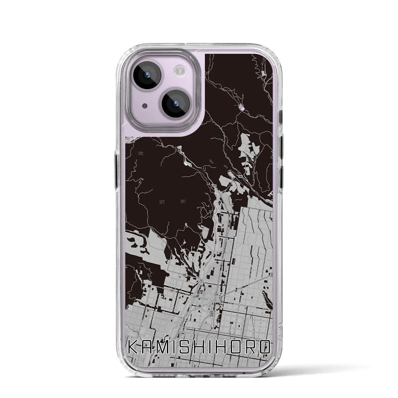 【上士幌(北海道)】地図柄iPhoneケース(MagSafeタイプ)