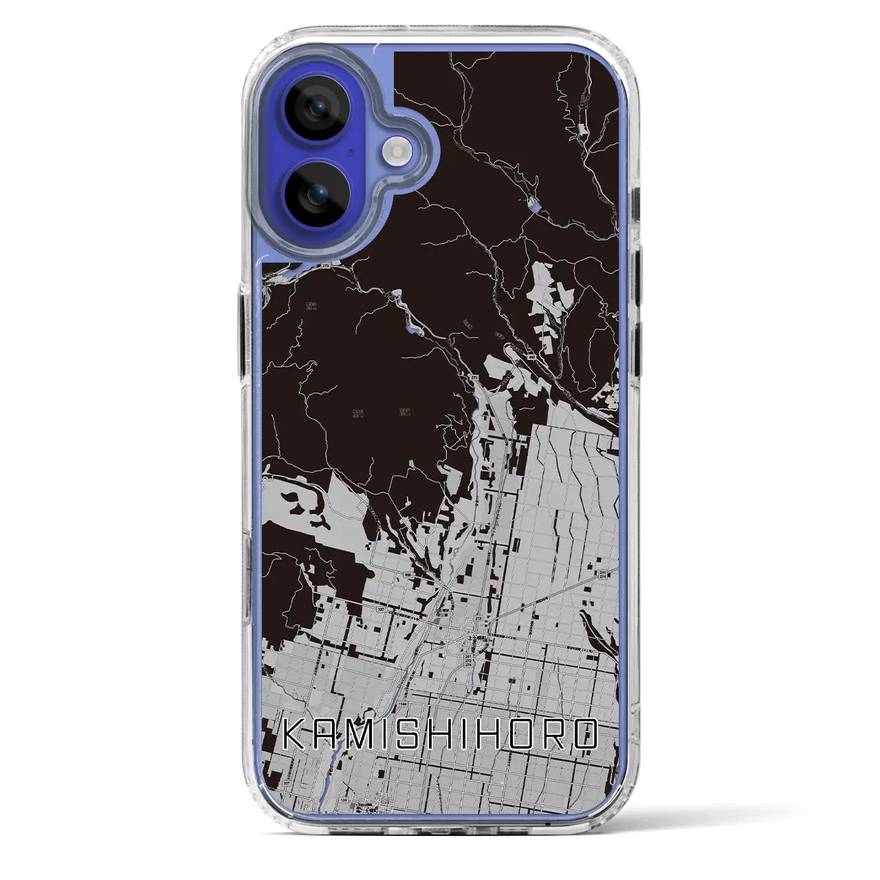 【上士幌(北海道)】地図柄iPhoneケース(MagSafeタイプ)