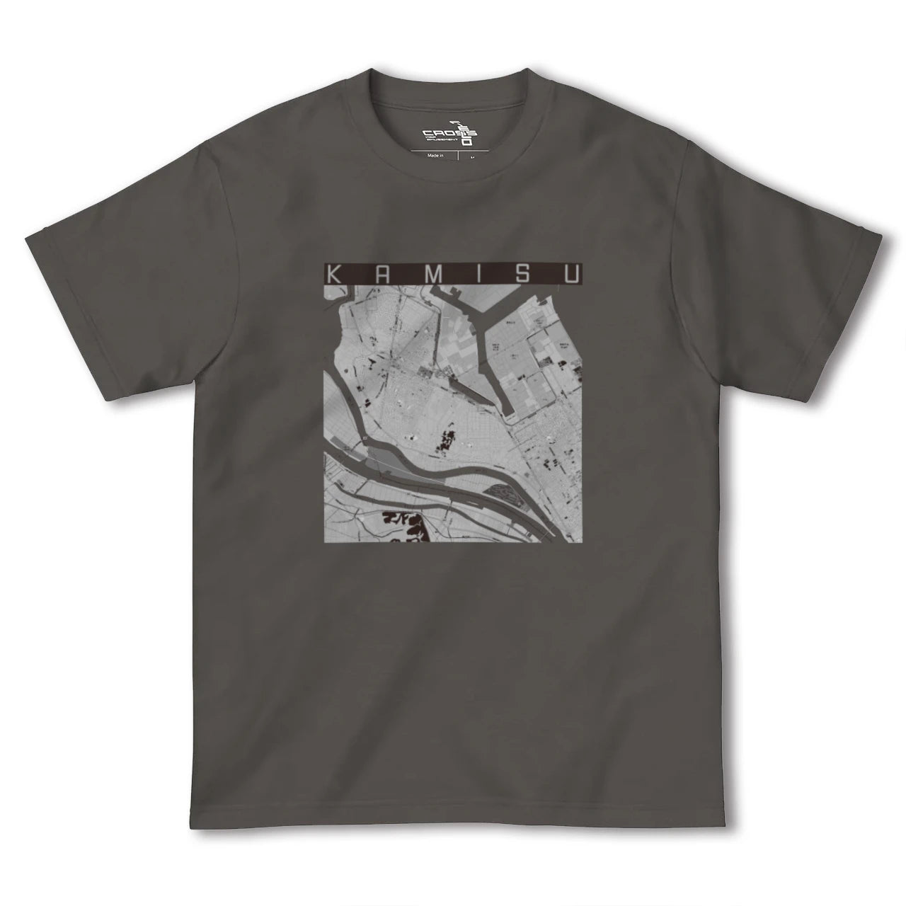 【神栖(茨城県)】地図柄ヘビーウェイトTシャツ