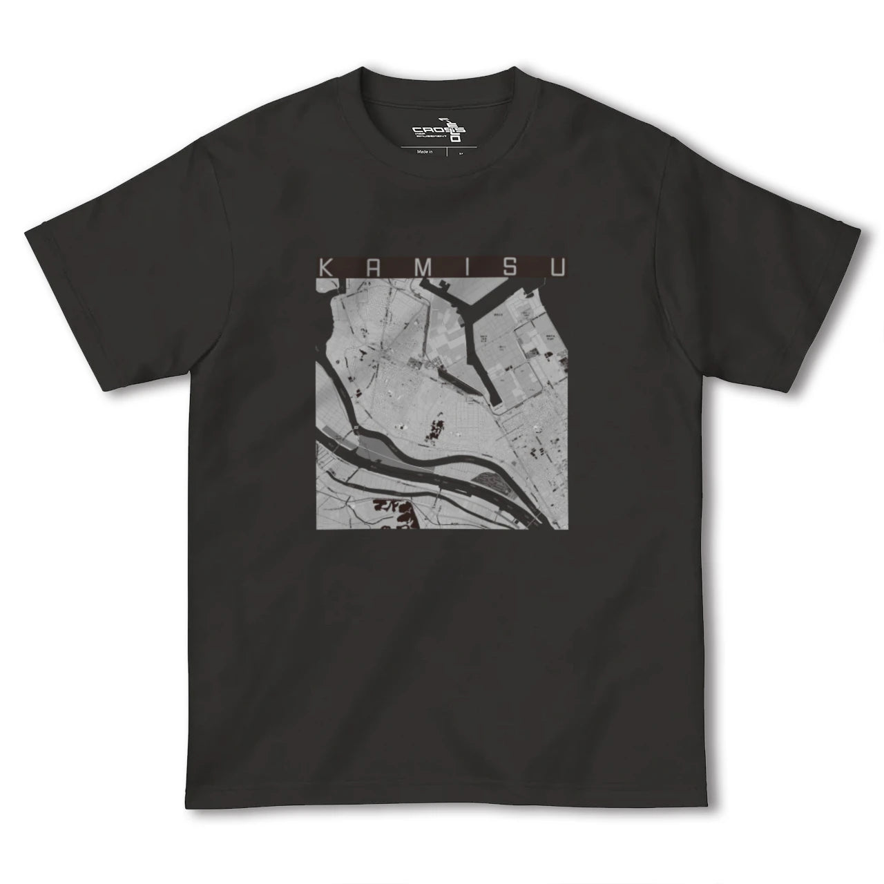 【神栖(茨城県)】地図柄ヘビーウェイトTシャツ