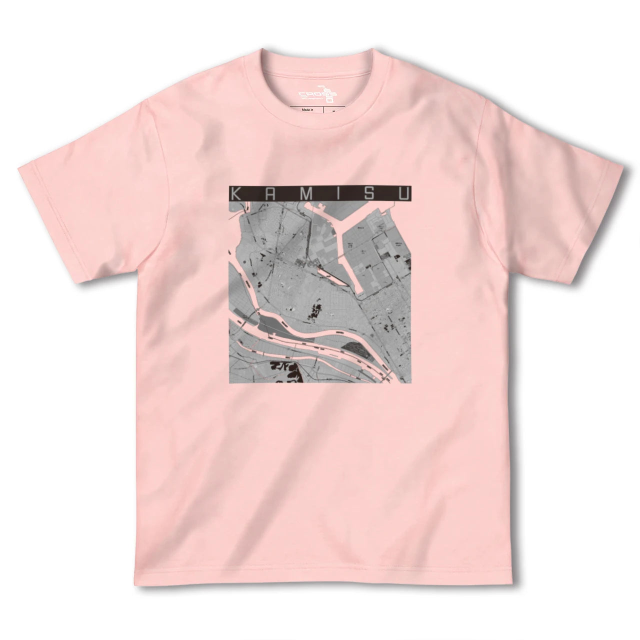 【神栖(茨城県)】地図柄ヘビーウェイトTシャツ