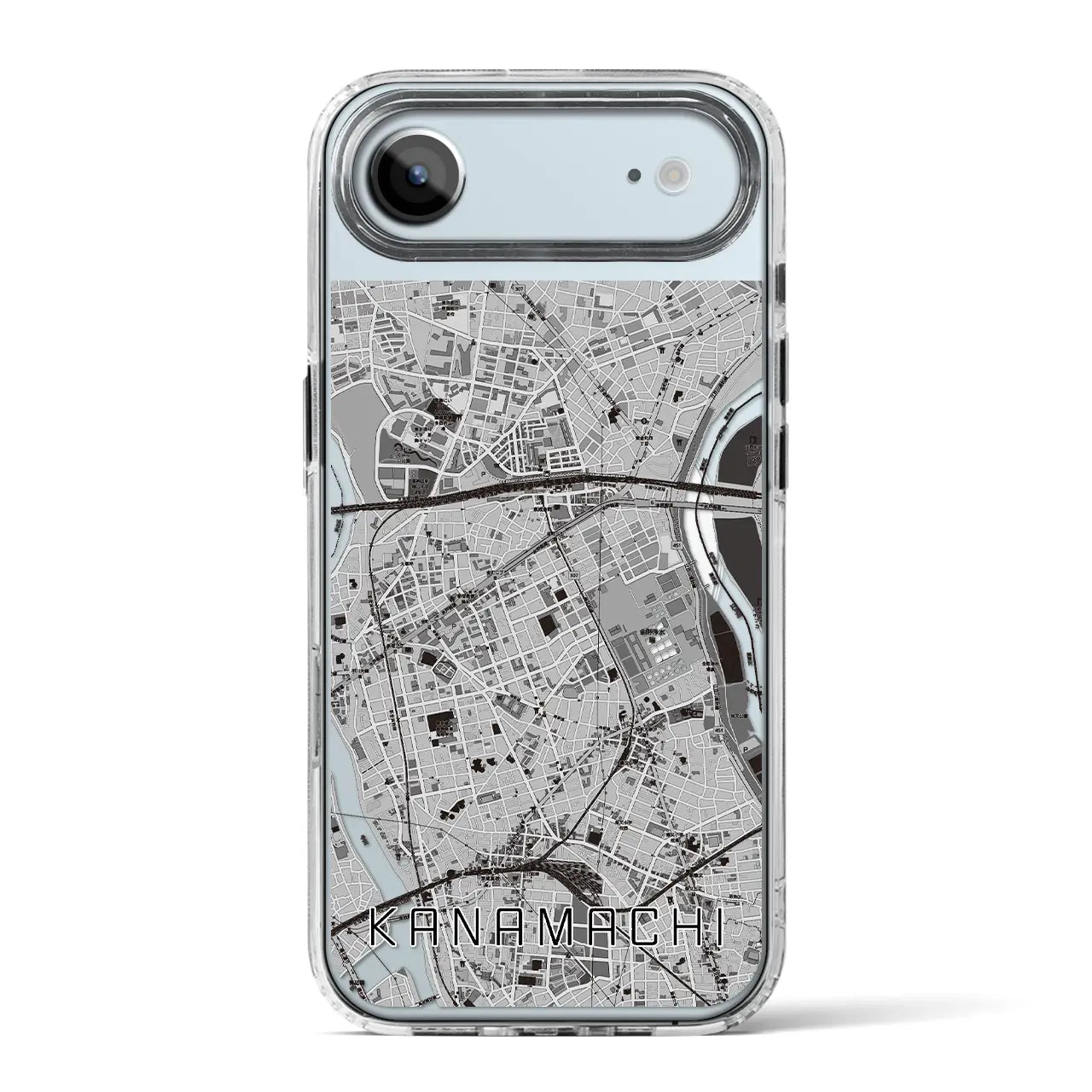 【金町(東京都)】地図柄iPhoneケース(MagSafeタイプ)