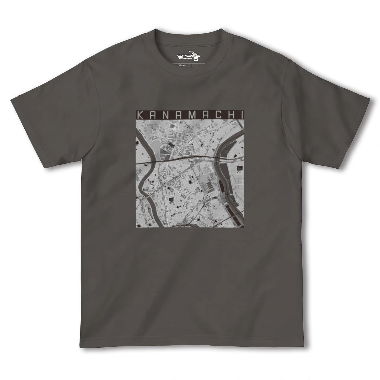 【金町(東京都)】地図柄ヘビーウェイトTシャツ