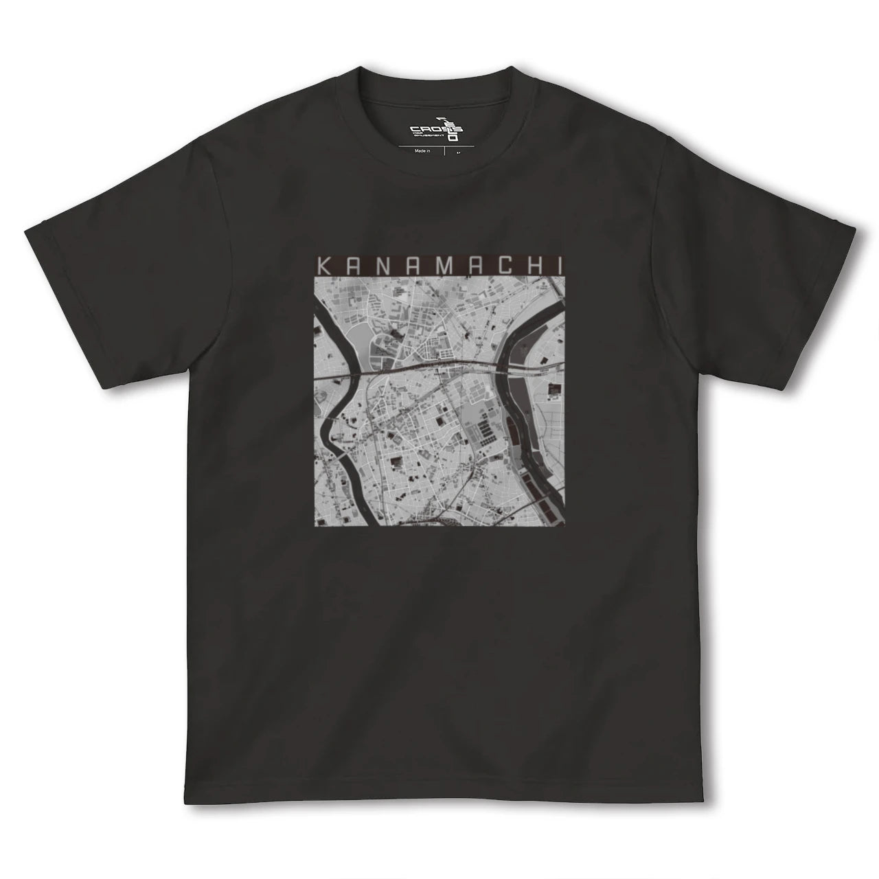 【金町(東京都)】地図柄ヘビーウェイトTシャツ