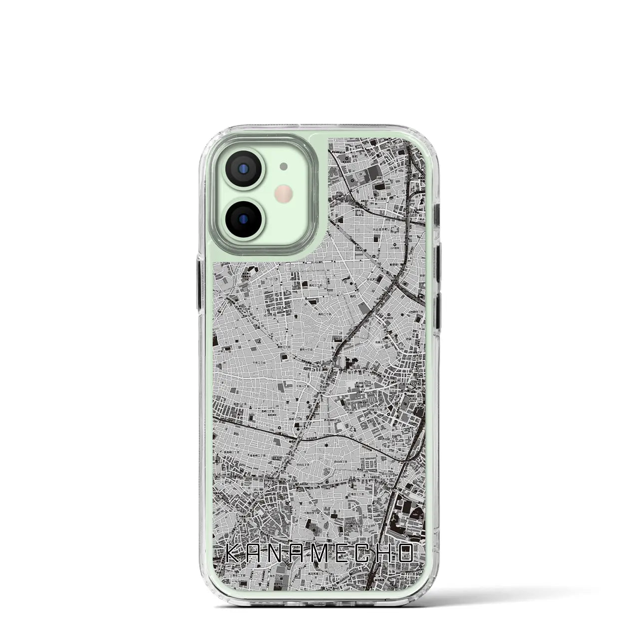【要町(東京都)】地図柄iPhoneケース(MagSafeタイプ)