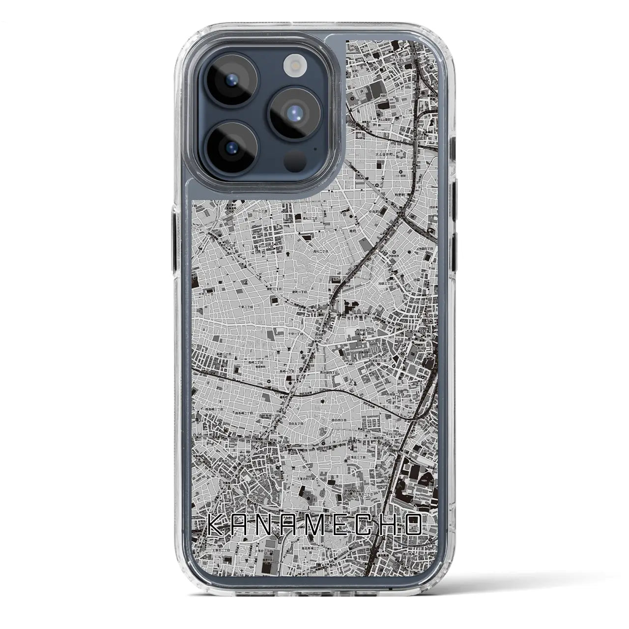 【要町(東京都)】地図柄iPhoneケース(MagSafeタイプ)
