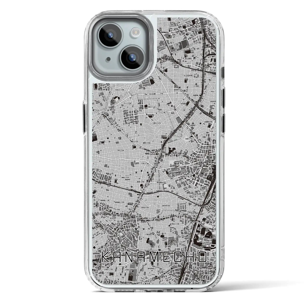 【要町(東京都)】地図柄iPhoneケース(MagSafeタイプ)